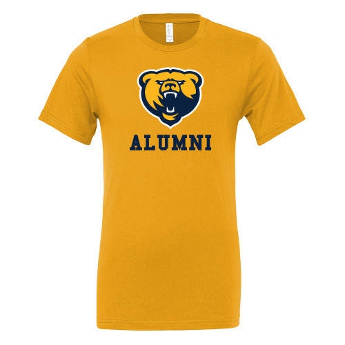  Bella + Canvas Gold Jersey Cotton T Shirt - Franklin College Alumni