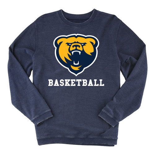  Boxercraft Womens Navy Corded Crew - Franklin College Basketball