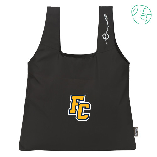  ChicoBag Black Original rePETe Tote - Franklin College Primary Mark Wordmark