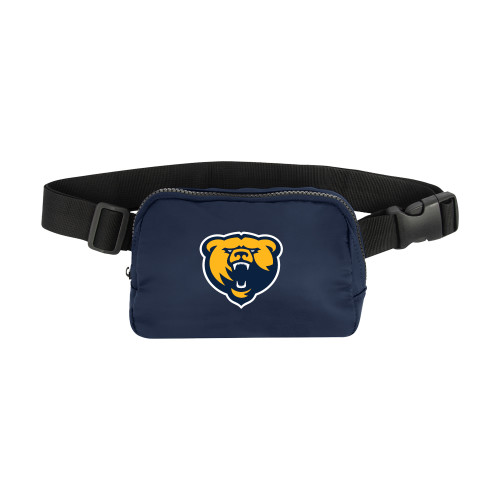  Anywhere Navy Belt Bag - Franklin College Primary Mark