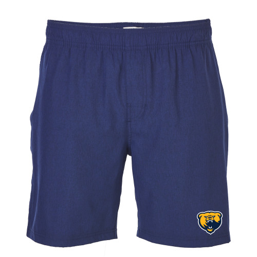  Boxercraft Navy Riptide Hybrid Short - Franklin College Primary Mark