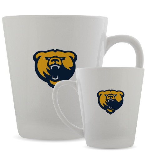  Full Color Latte Mug 12oz - Franklin College Primary Mark