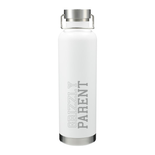  Thor Copper Vacuum Insulated White Bottle 32oz - Franklin College Parent Engraved