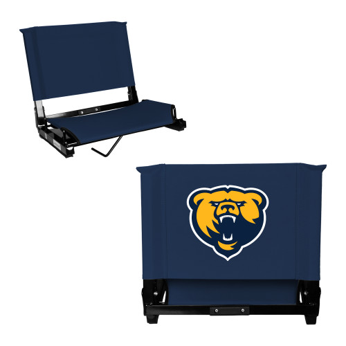  Stadium Chair Navy - Franklin College Primary Mark