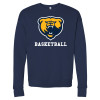 Thumbnail image for  Bella + Canvas Navy Fleece Crew