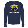Thumbnail image for  Bella + Canvas Navy Fleece Crew
