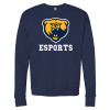 Thumbnail image for  Bella + Canvas Navy Fleece Crew