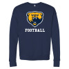 Thumbnail image for  Bella + Canvas Navy Fleece Crew
