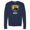 Thumbnail image for  Bella + Canvas Navy Fleece Crew