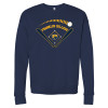 Thumbnail image for  Bella + Canvas Navy Fleece Crew