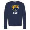 Thumbnail image for  Bella + Canvas Navy Fleece Crew