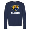 Thumbnail image for  Bella + Canvas Navy Fleece Crew