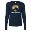 Thumbnail image for  Bella + Canvas Navy Jersey Cotton Long Sleeve T Shirt