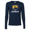 Thumbnail image for  Bella + Canvas Navy Jersey Cotton Long Sleeve T Shirt