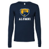 Thumbnail image for  Bella + Canvas Navy Jersey Cotton Long Sleeve T Shirt