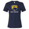 Thumbnail image for  Bella + Canvas Womens Navy Relaxed Cotton T Shirt