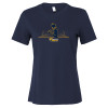 Thumbnail image for  Bella + Canvas Womens Navy Relaxed Cotton T Shirt