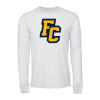 Thumbnail image for  Bella + Canvas White Jersey Cotton Long Sleeve T Shirt