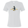 Thumbnail image for  Bella + Canvas Womens White Relaxed Cotton T Shirt