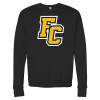 Thumbnail image for  Bella + Canvas Black Fleece Crew