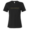Thumbnail image for  Bella + Canvas Womens Black Relaxed Cotton T Shirt