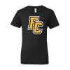 Thumbnail image for  Bella + Canvas Youth Black Jersey T Shirt