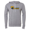 Thumbnail image for  Bella + Canvas Heather Grey Fleece Hood