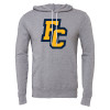 Thumbnail image for  Bella + Canvas Heather Grey Fleece Hood