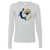 Thumbnail image for  Bella + Canvas Ash Grey Jersey Cotton Long Sleeve T Shirt
