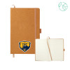 Thumbnail image for  5.5 x 8.5 Natural FSC Mix Recycled Leather Bound Journal