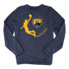 Thumbnail image for  Boxercraft Womens Navy Corded Crew