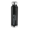 Thumbnail image for  Thor Copper Vacuum Insulated Black Bottle 22oz
