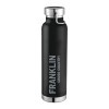 Thumbnail image for  Thor Copper Vacuum Insulated Black Bottle 22oz