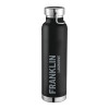 Thumbnail image for  Thor Copper Vacuum Insulated Black Bottle 22oz