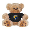 Thumbnail image for  Plush Big Paw 8 1/2 inch Brown Bear w/Black Shirt