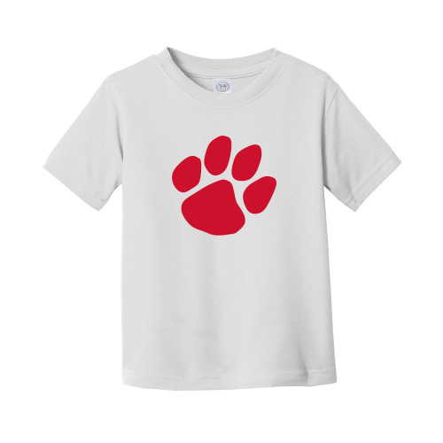  Toddler White T Shirt - FSU Paw
