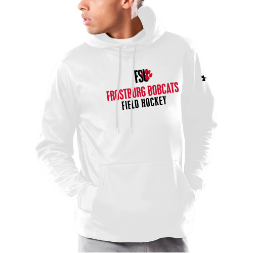  Under Armour White Armour Fleece Hoodie - Frostburg Bobcats Field Hockey