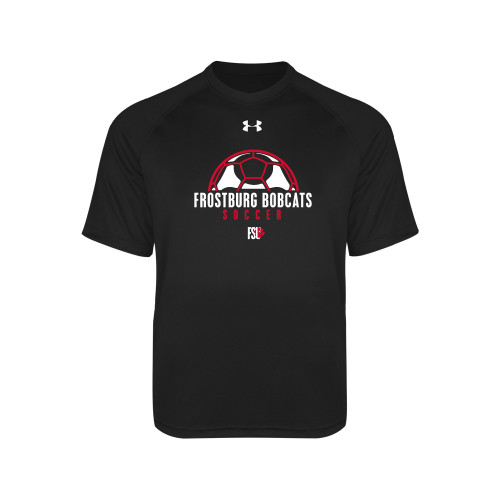  Under Armour Youth Black Tech Tee - Frostburg Soccer Half Ball