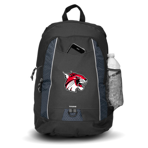  Black Impulse Backpack - FSU Bobcat Head