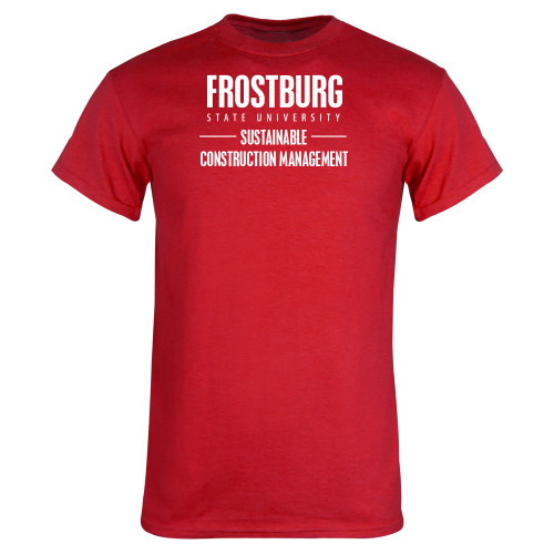  Red T Shirt - FSU - Sustainable Construction Management