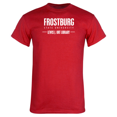  Red T Shirt - FSU - Lewis J Ort Library