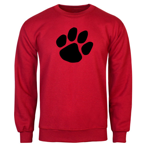  Red Fleece Crew - FSU Paw