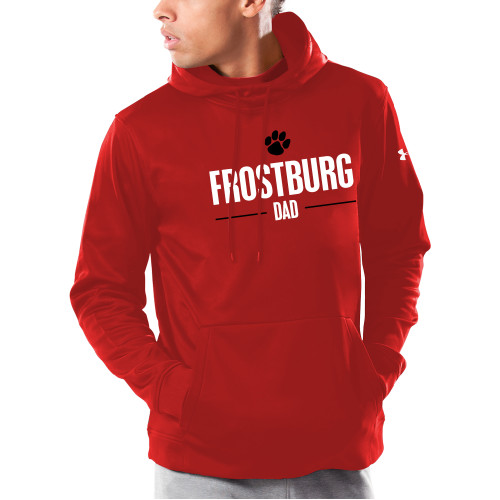 Under Armour Red Armour Fleece Hoodie - Frostburg Dad