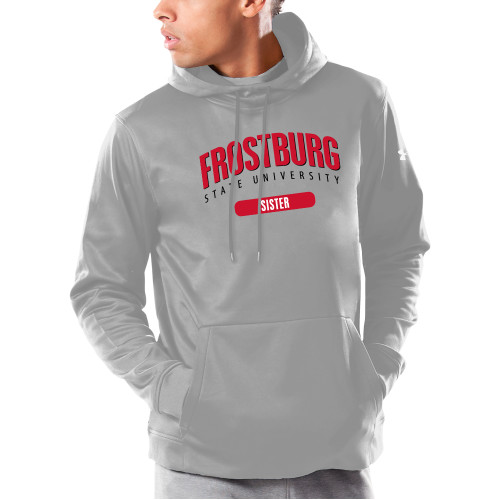  Under Armour Grey Armour Fleece Hoodie - Frostburg Arched Sister