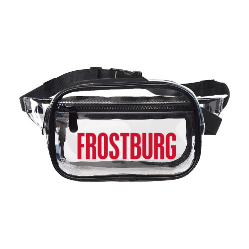  Clear Fanny Pack - Frostburg Wordmark