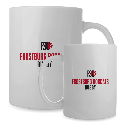  Full Color White Mug 15oz - Frostburg Rugby