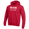 Thumbnail image for  Champion Scarlet Red Fleece Hoodie