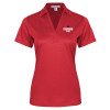 Thumbnail image for  Womens Red Performance Fine Jacquard Polo