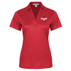 Thumbnail image for  Womens Red Performance Fine Jacquard Polo