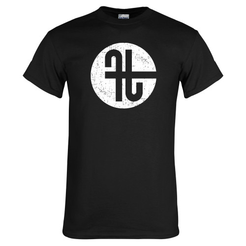  Black T Shirt - Identity Mark Distressed